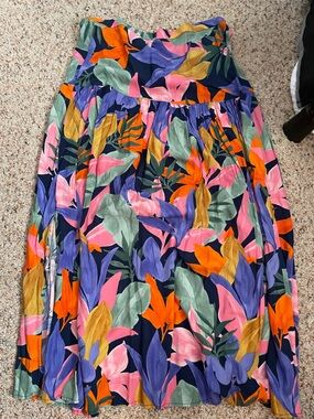 Floral Tropical convertible Skirt/dress